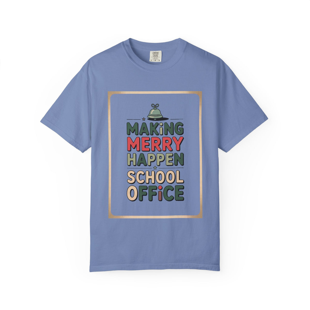 School Office Shirt, Making Merry Happen, Christmas Gift For School Office Staff, School Secretary Tee, Office Crew Christmas Shirt