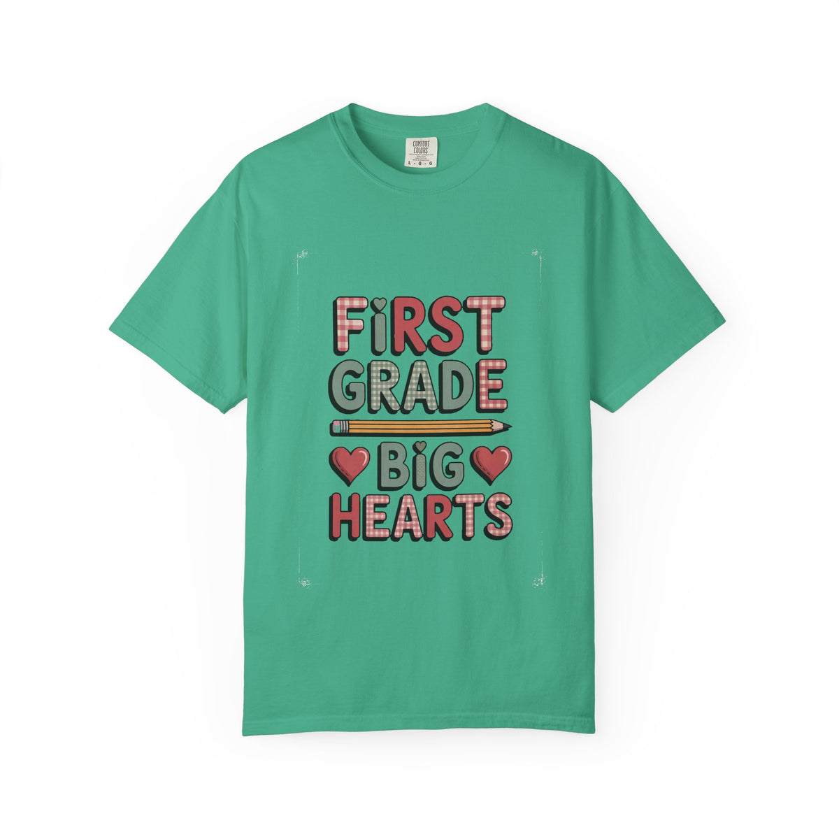 First Grade Teacher Shirt, Valentine's Day Gift For Teacher, Big Hearts Valentine Tee, First Grade Teacher Valentine Gift, Cute Teacher Shi…