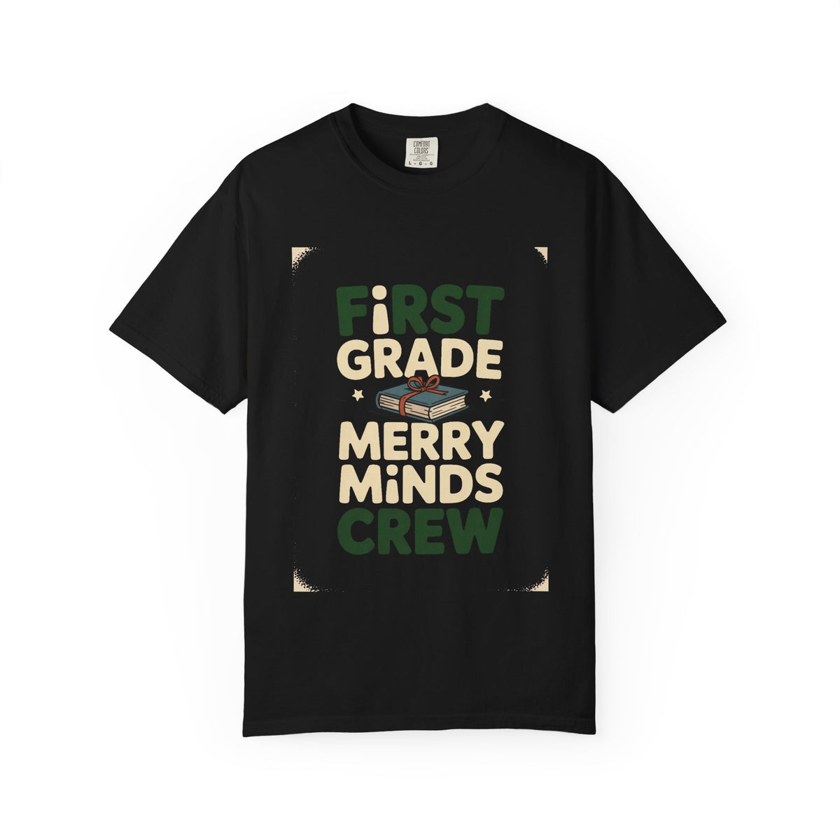 First Grade Teacher Shirt, Merry Minds Crew Tee, Christmas Teacher Gift, Holiday Teacher Squad Shirt, First Grade Christmas Group Tee, Teac…