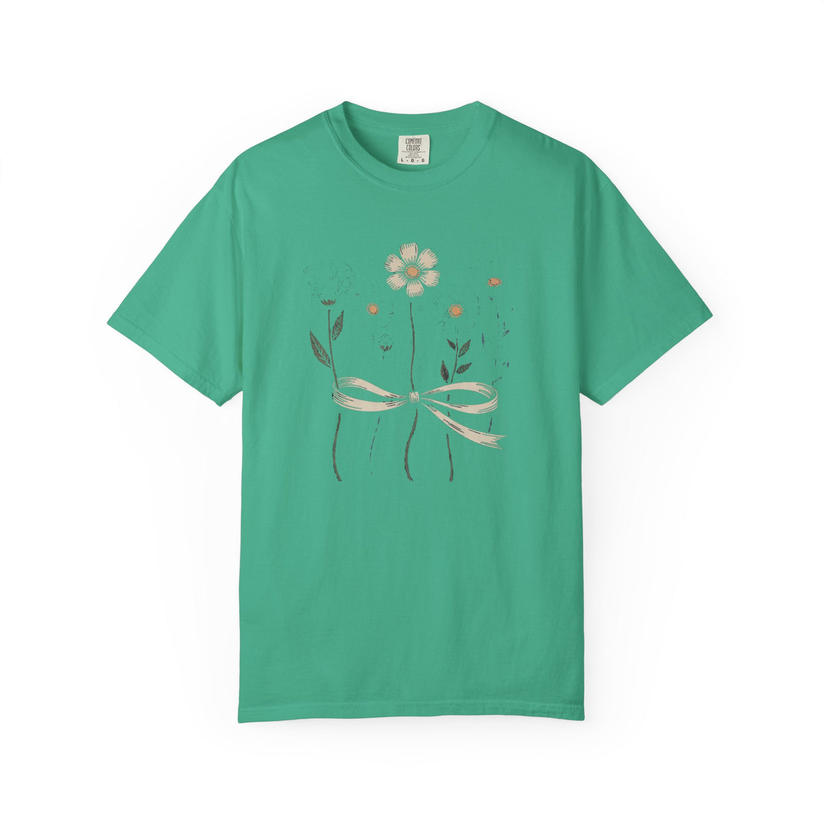 Flower Lover T-Shirt, Fourth of July Shirt, Patriotic Wildflower Tee, 4th of July Gift For Flower Lover, Americana Garden Shirt, Independen…