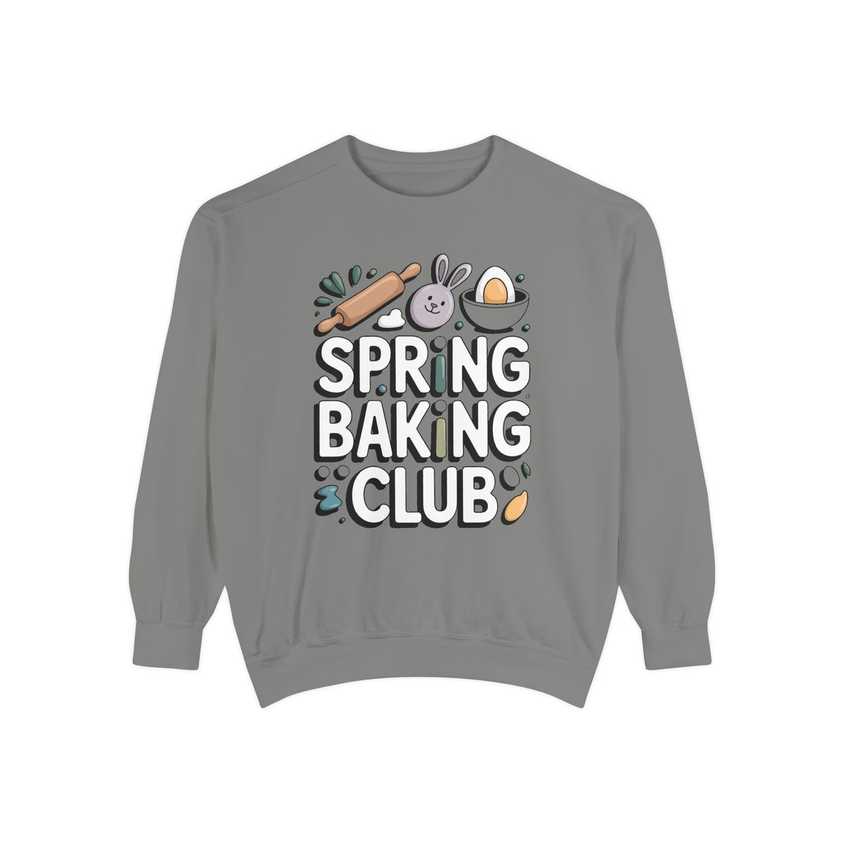 Home Baker Sweatshirt, Easter Gift for Baker, Spring Baking Club Crewneck, Easter Baking Lover Sweatshirt, Cute Easter Gift for Her