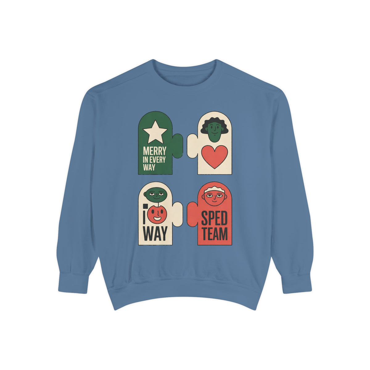 SPED Team Sweatshirt, Merry In Every Way, Christmas Gift For Special Education Teacher, SPED Christmas Crew Shirt, Special Ed Teacher Holid…