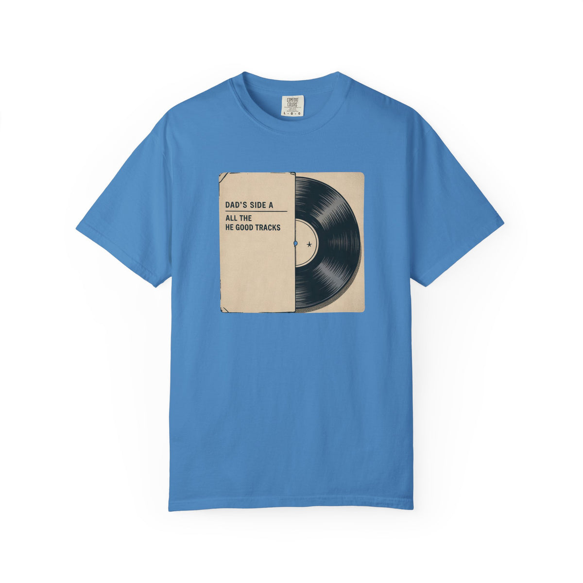 Dad's Side A Shirt, Music Lover Dad Gift, Father's Day Shirt For Vinyl Record Dad, Funny Dad Tee, All The Good Tracks Shirt, Gift For Music…