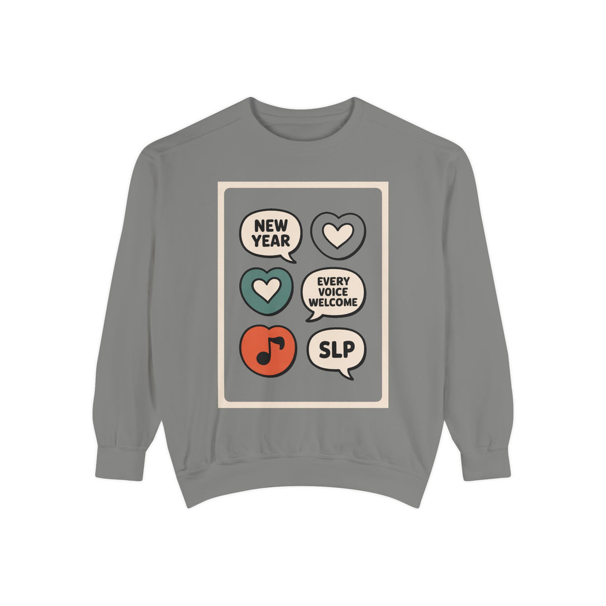 SLP Sweatshirt, Back to School Gift For Speech Language Pathologist, Every Voice Welcome Crewneck, New Year New Caseload Tee, SLP Appreciat…