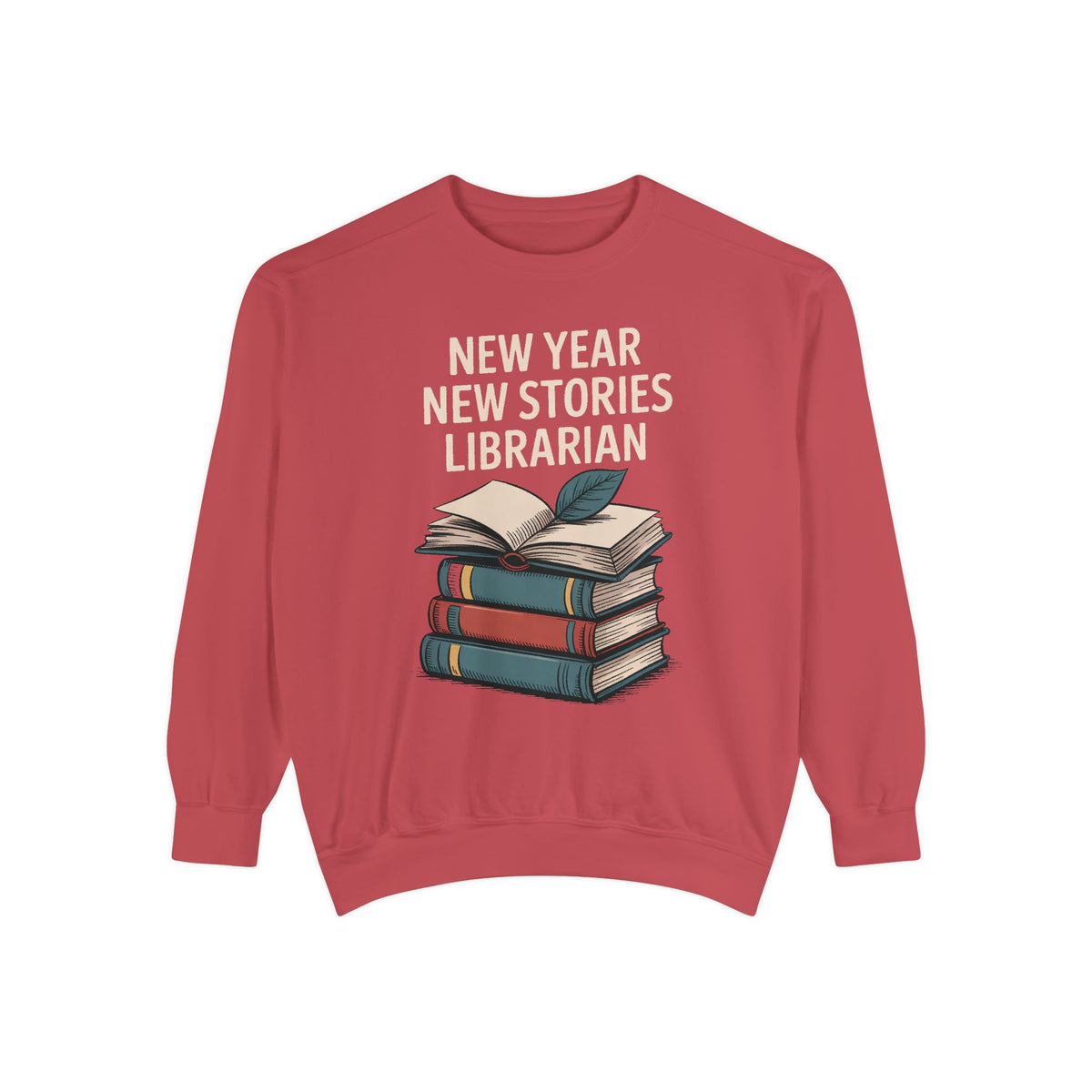 Librarian Sweatshirt, Back to School Gift For Librarian, New Year New Stories Tee, Library Lover Crewneck, Librarian Appreciation Gift