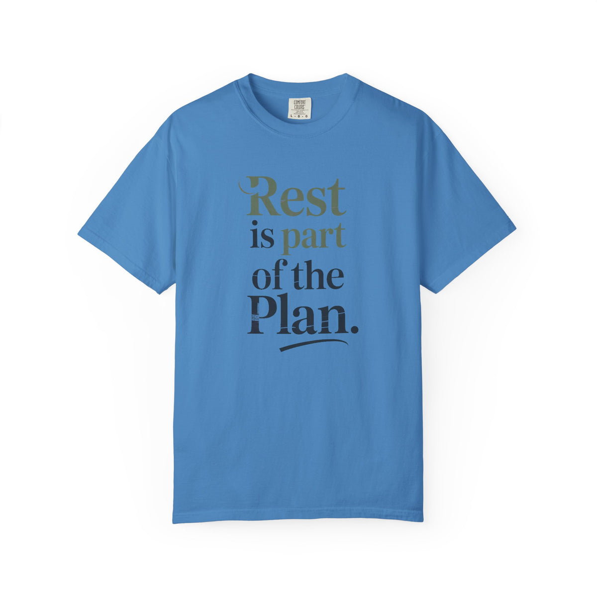 Mental Health Self Care Shirt, Rest Is Part Of The Plan Tee, Mental Health Awareness Gift, Therapy Support Shirt, Calm Self Care Tee