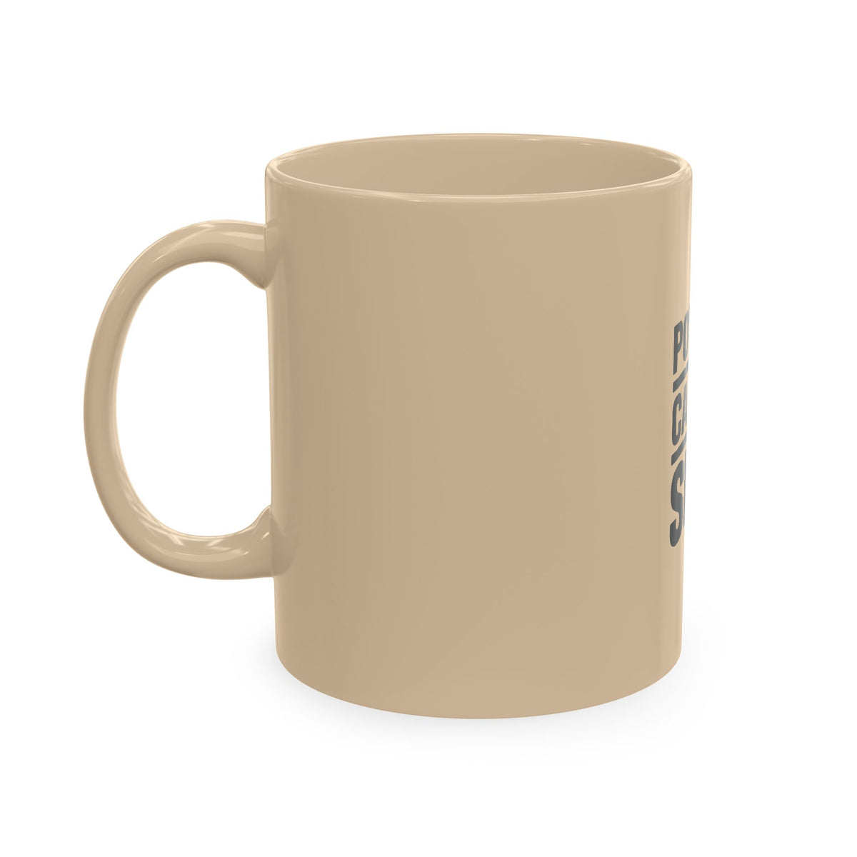 Powered By Caffeine And Spite Mug, Funny Sarcastic Coffee Mug, Bold Typography Coffee Cup, Sarcastic Gift for Coworker