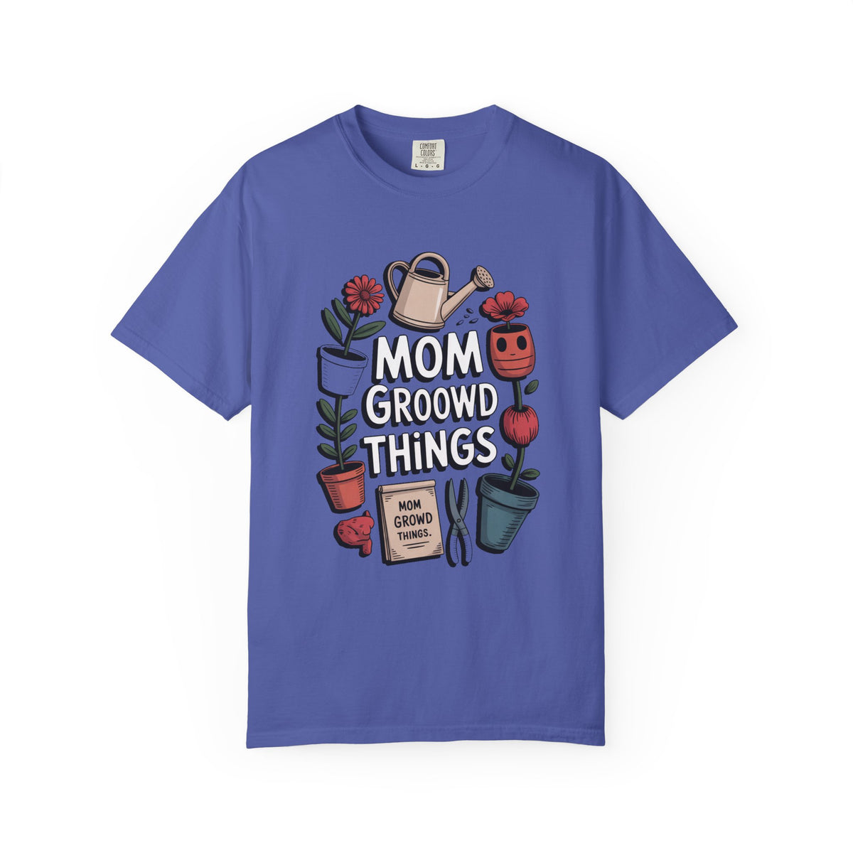 Gardener Mom Shirt, Mom Grows Good Things Tee, Mother's Day Gift For Plant Mom, Gardening Mom Gift, Garden Lover Mom T-Shirt, Mothers Day T…