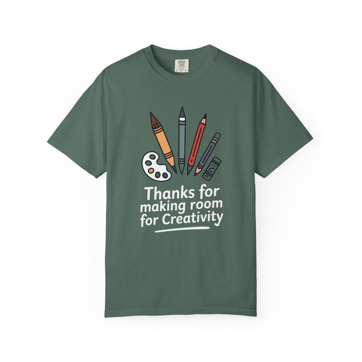Art Teacher Shirt, Thanks For Making Room For Creativity, Art Teacher Appreciation Gift, Funny Art Teacher Tee, Art Teacher Gift