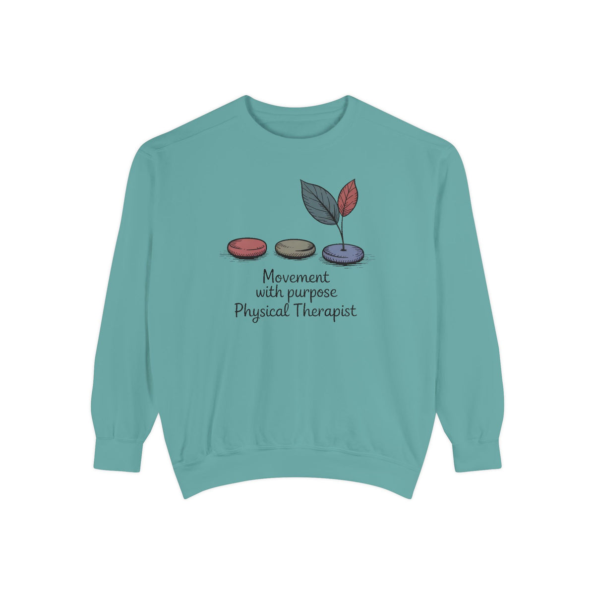 Physical Therapist Sweatshirt, Movement With Purpose Gift, PT Retirement Gift, Physical Therapy Grad Crewneck, PT Appreciation Gift