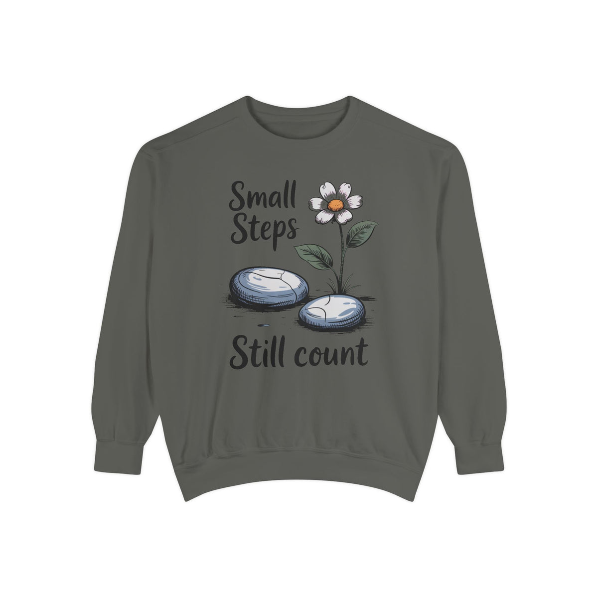 Mental Health Awareness Sweatshirt, Small Steps Still Count Crewneck, Encouragement Gift For Anxiety, Therapy Support Sweatshirt, Self Care…