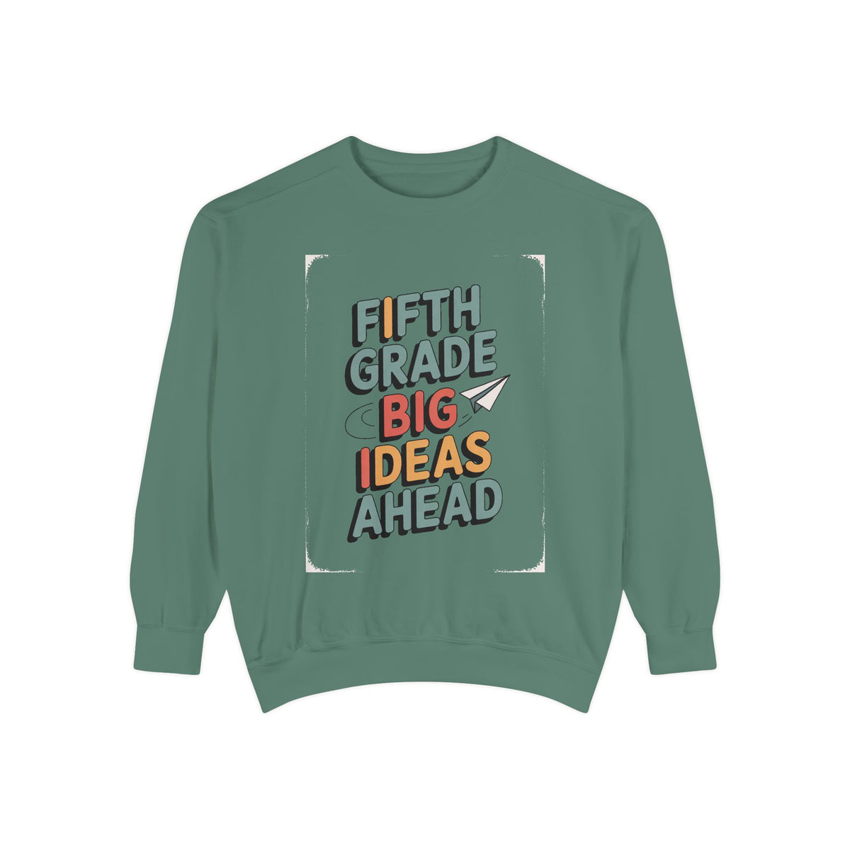 Fifth Grade Sweatshirt, Back to School Gift For Kids, 5th Grade Big Ideas Ahead Crewneck, Fifth Grade Student Shirt, First Day of School Tee