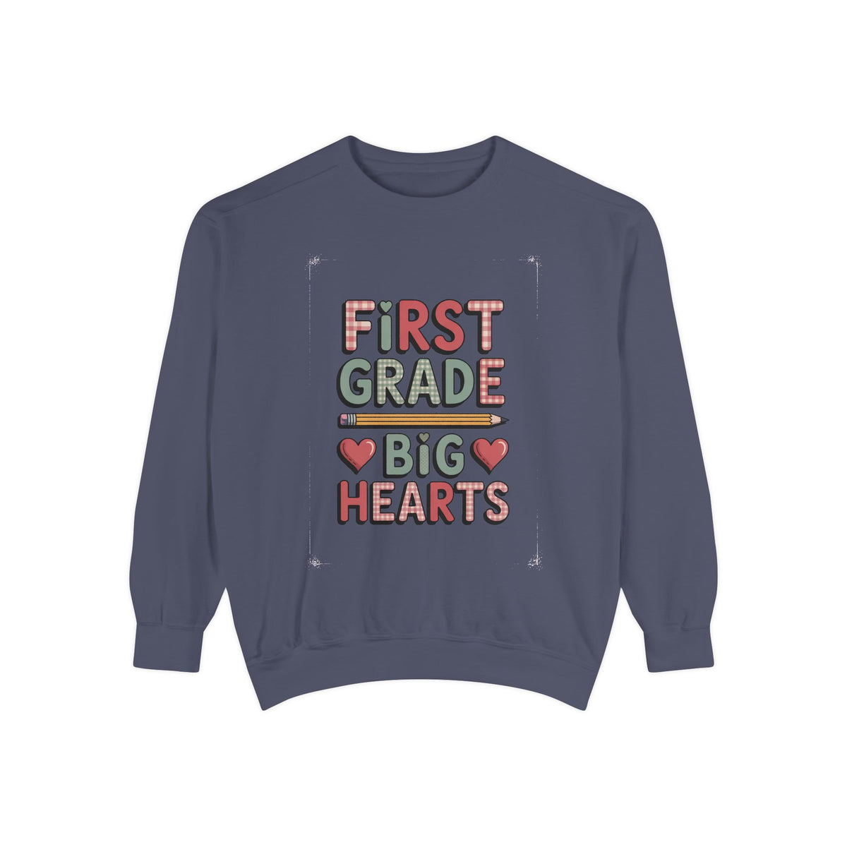 First Grade Teacher Sweatshirt, Big Hearts Valentine's Day Shirt, 1st Grade Teacher Valentine Gift, Teacher Appreciation Crewneck, Cute Val…