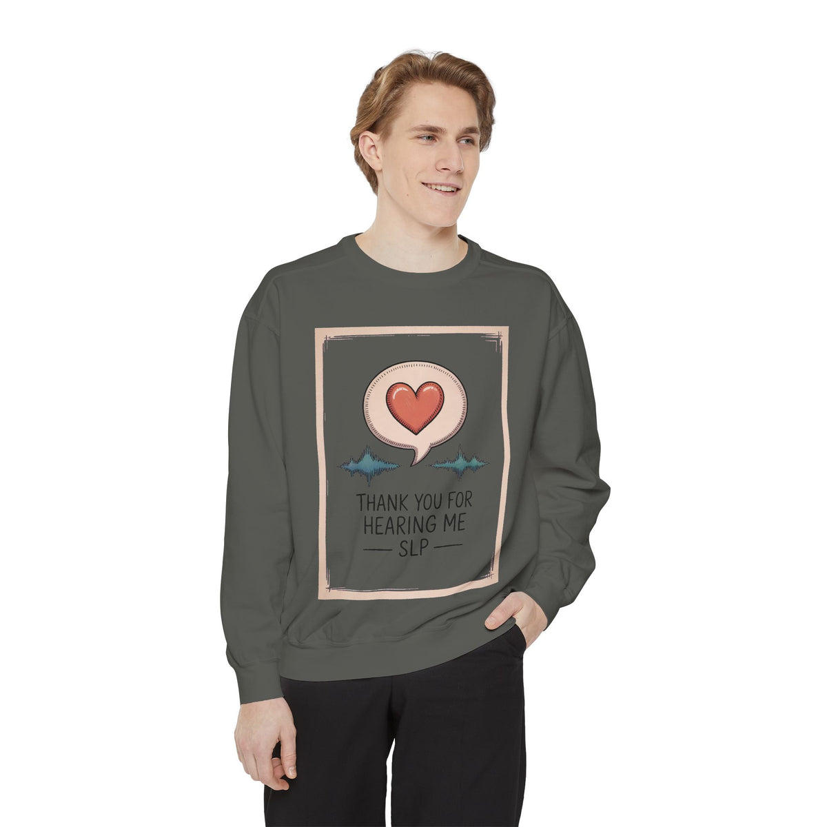 SLP Sweatshirt, Thank You For Hearing Me, Speech Language Pathologist Gift, Teacher Appreciation Sweatshirt, SLP Appreciation Gift, Speech…