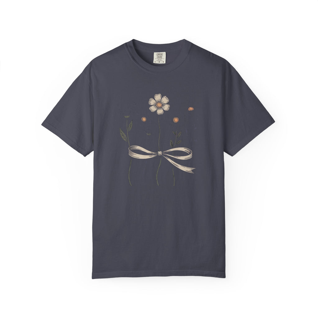 Flower Lover T-Shirt, Fourth of July Shirt, Patriotic Wildflower Tee, 4th of July Gift For Flower Lover, Americana Garden Shirt, Independen…