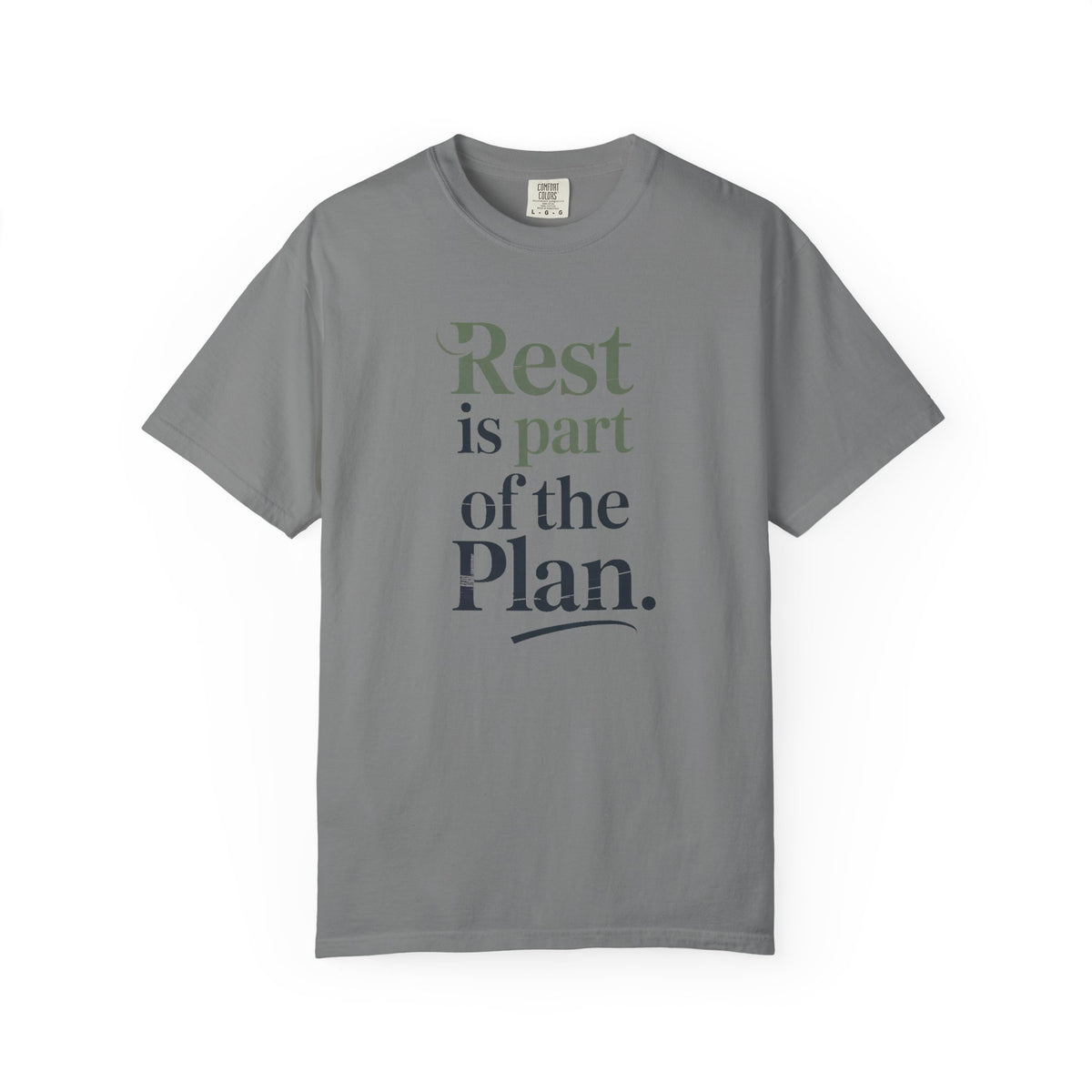 Mental Health Self Care Shirt, Rest Is Part Of The Plan Tee, Mental Health Awareness Gift, Therapy Support Shirt, Calm Self Care Tee