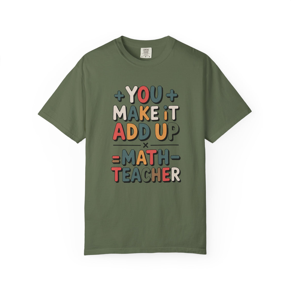 Math Teacher Shirt, You Make It Add Up, Teacher Appreciation Gift, Funny Math Teacher Tee, Back To School Shirt, Retro Math Teacher Gift