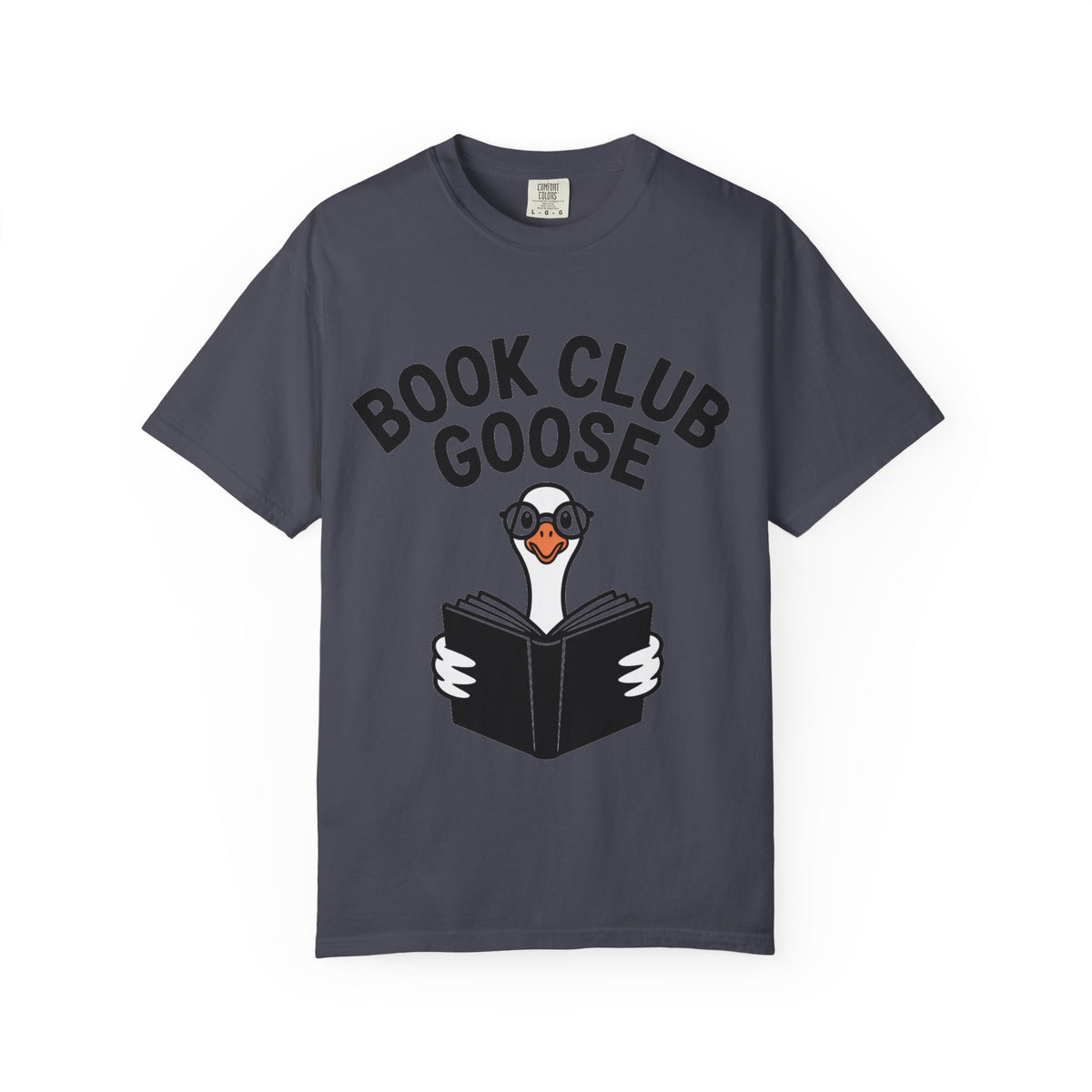 Book Club Goose Shirt, Funny Reading Goose T-Shirt, Bookworm Gift, Cute Bookish Bird Tee, Librarian Gift Shirt