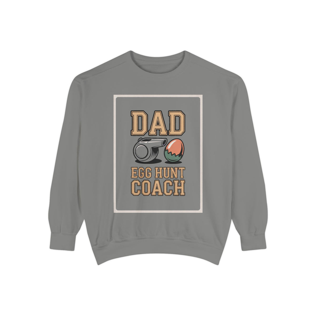 Dad Easter Sweatshirt, Egg Hunt Coach Shirt, Funny Easter Gift For Dad, Dad Easter Crewneck, Easter Sweatshirt For Him, Coach Dad Gift