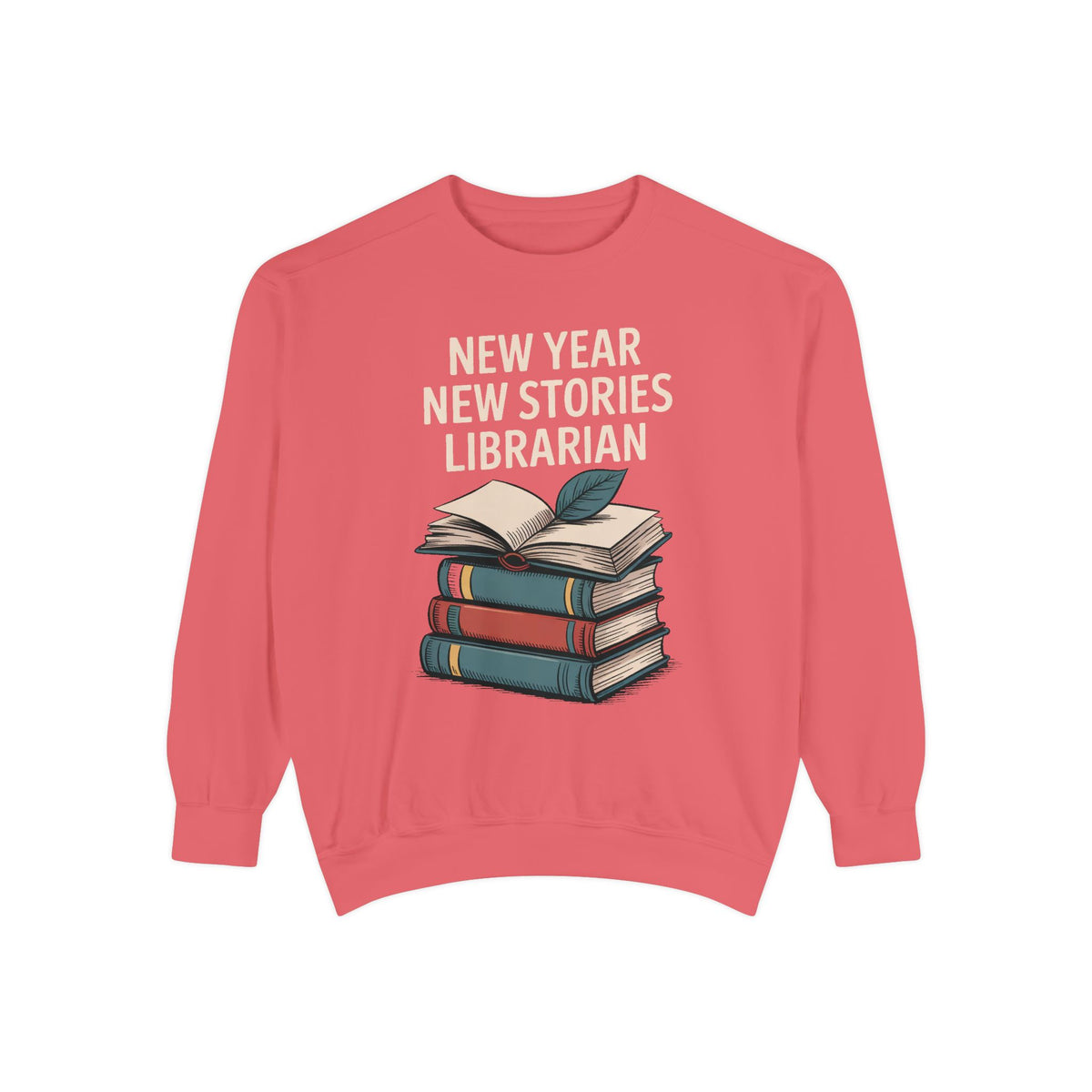 Librarian Sweatshirt, Back to School Gift For Librarian, New Year New Stories Tee, Library Lover Crewneck, Librarian Appreciation Gift