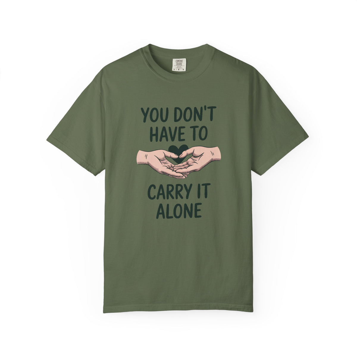Mental Health Support Shirt, You Don't Have To Carry It Alone Tee, Mental Health Awareness Gift, Support Shirt For Friend, Therapist Gift