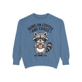 Nurse Raccoon Sweatshirt, Funny 'Runs On Coffee And Chaos' Crewneck, Cute Nurse Gift, Coffee Lover Sweatshirt, Nurse Appreciation Gift