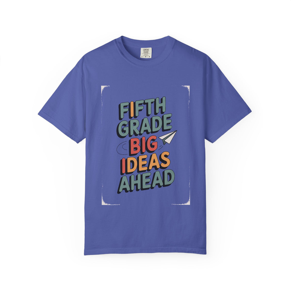 Fifth Grade Shirt, Back to School Tee For Kids, 5th Grade Big Ideas Ahead Shirt, First Day Of School Gift, Fifth Grader Shirt