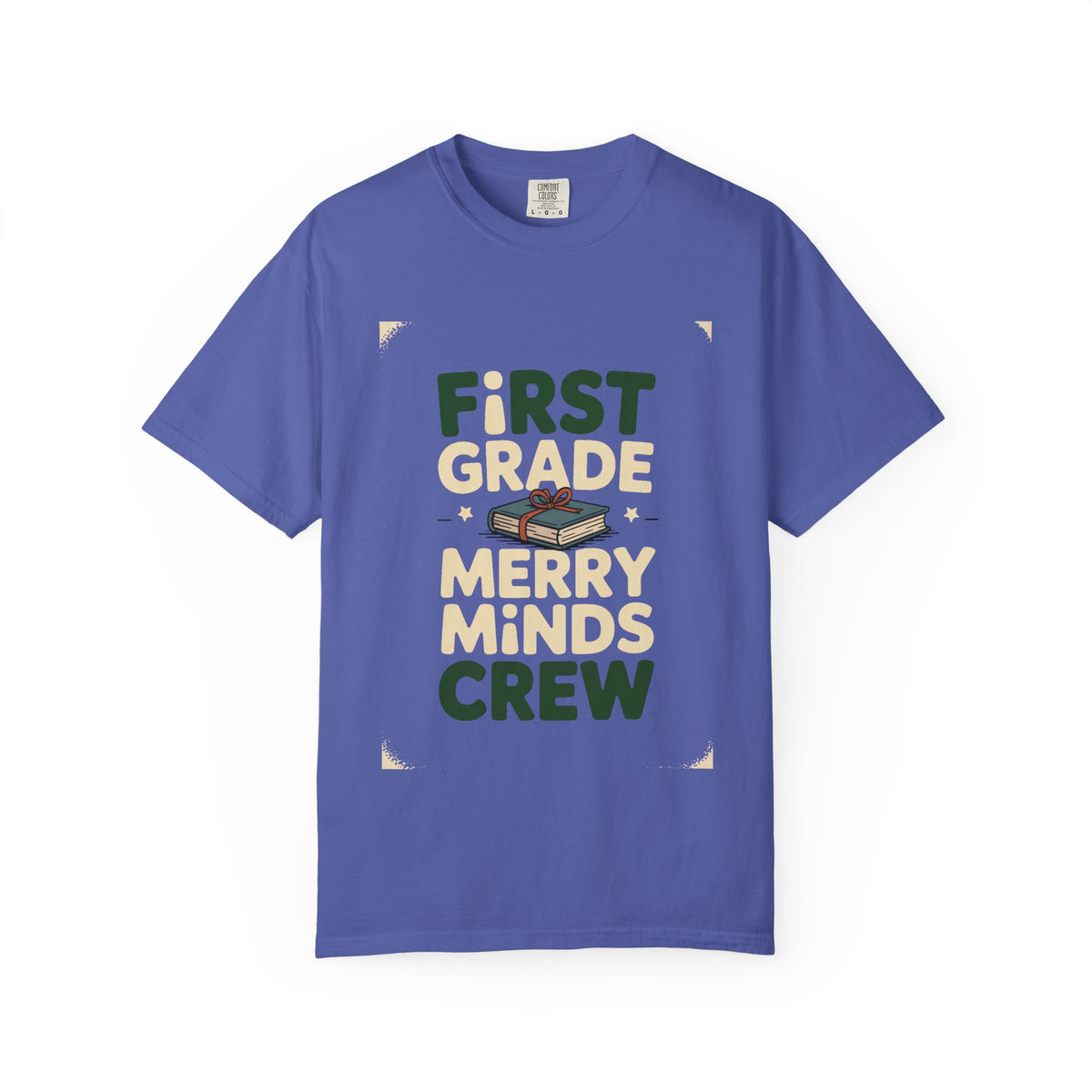 First Grade Teacher Shirt, Merry Minds Crew Tee, Christmas Teacher Gift, Holiday Teacher Squad Shirt, First Grade Christmas Group Tee, Teac…
