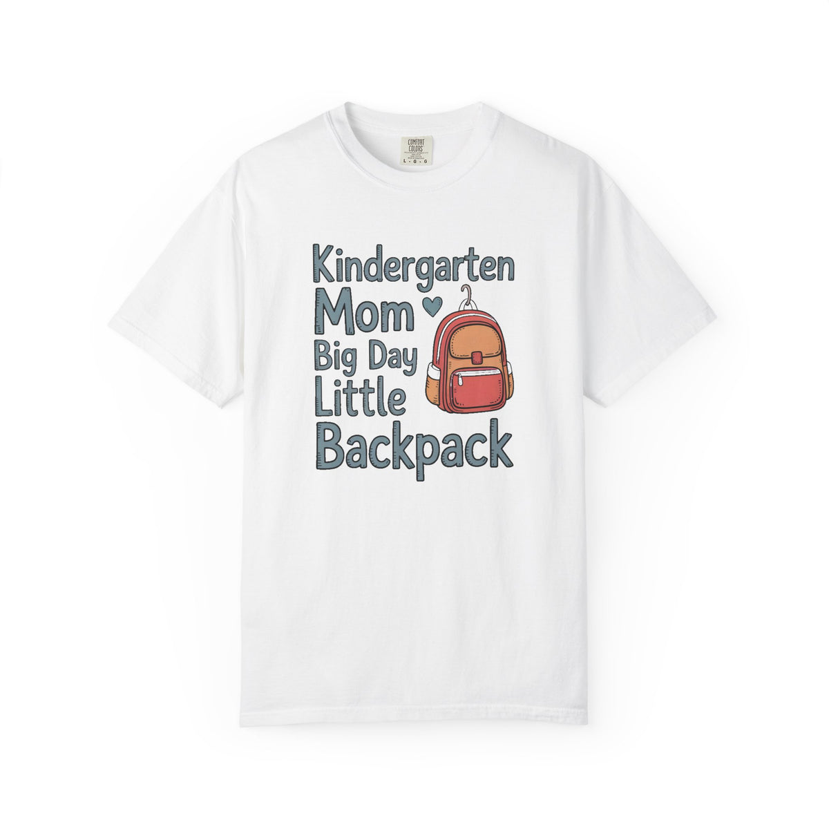 Kindergarten Mom Shirt, Big Day Little Backpack Tee, First Day Of School Shirt For Mom, Back To School Gift, Kindergarten Mama Shirt