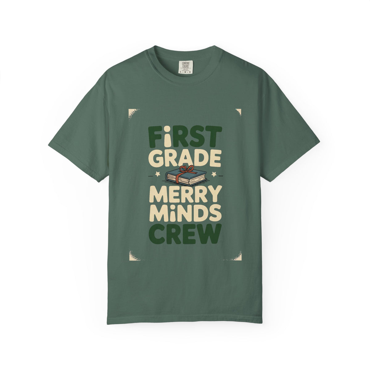 First Grade Teacher Shirt, Merry Minds Crew Tee, Christmas Teacher Gift, Holiday Teacher Squad Shirt, First Grade Christmas Group Tee, Teac…