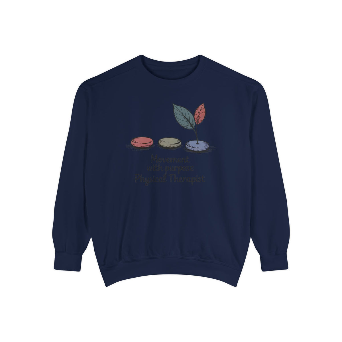Physical Therapist Sweatshirt, Movement With Purpose Gift, PT Retirement Gift, Physical Therapy Grad Crewneck, PT Appreciation Gift