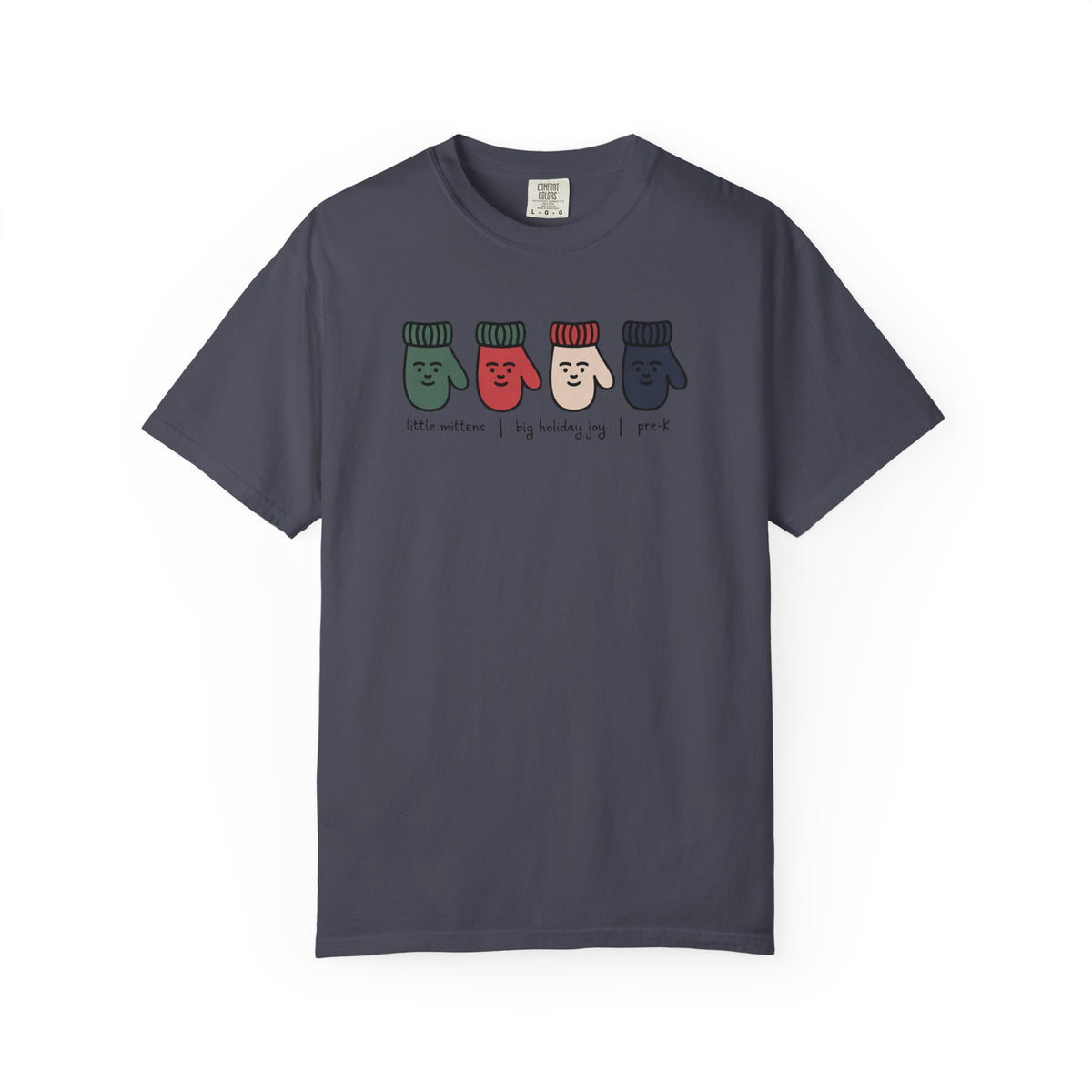 Pre-K Teacher Christmas Shirt, Little Mittens Big Holiday Joy, Preschool Staff Christmas Gift, Pre-K Christmas Crew Tee, Holiday Teacher Sh…