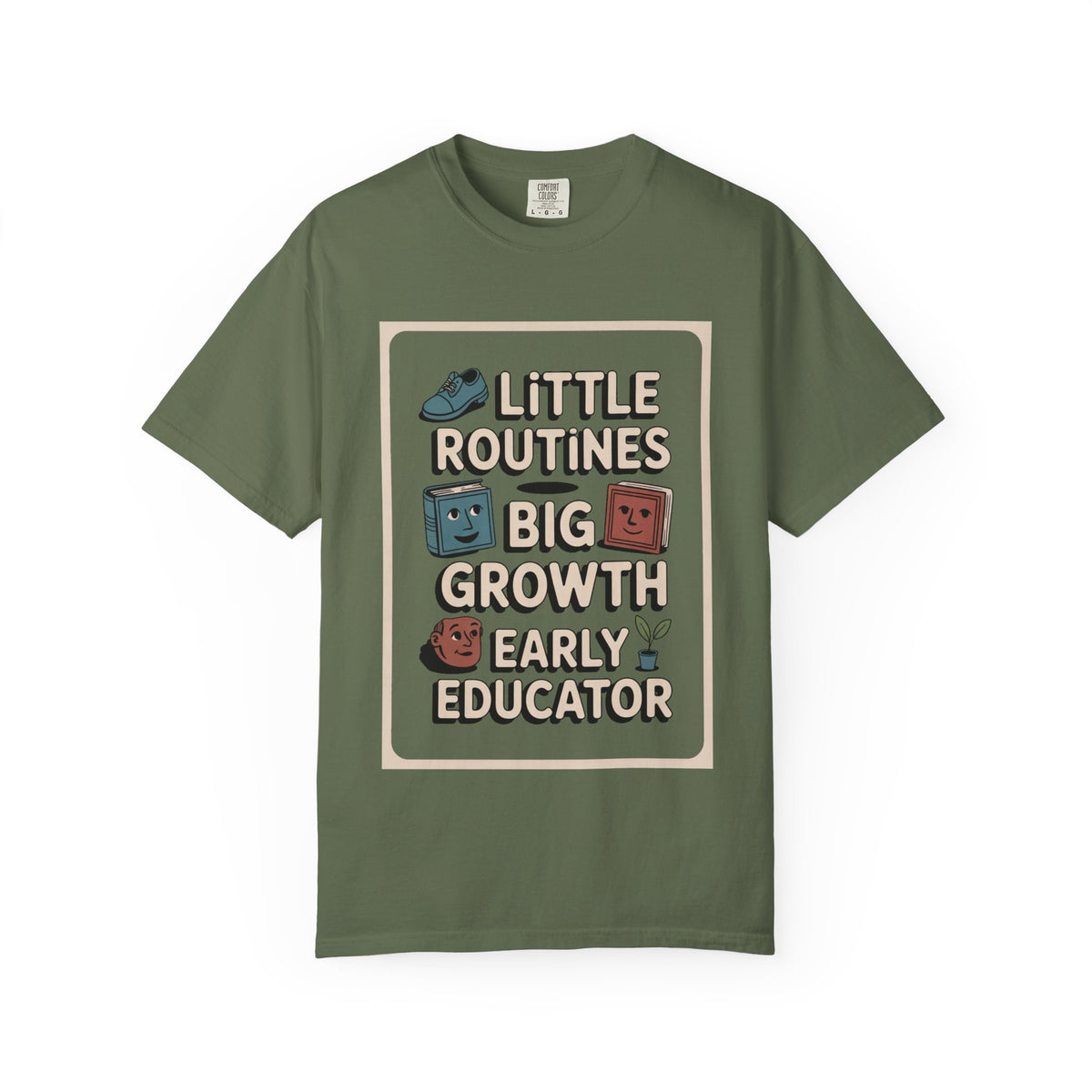 Early Childhood Educator Shirt, Little Routines Big Growth Tee, Preschool Teacher Gift, Early Educator Retirement Gift, Pre-K Teacher Shirt