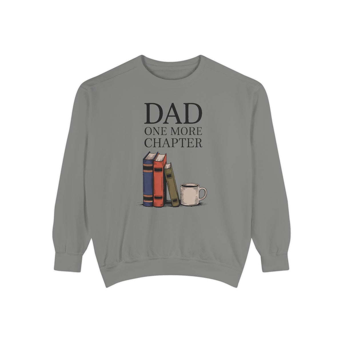 Dad Reader Sweatshirt, One More Chapter Crewneck, Father's Day Gift For Book Lover Dad, Bookish Dad Gift, Reading Dad Sweatshirt, Gift For…