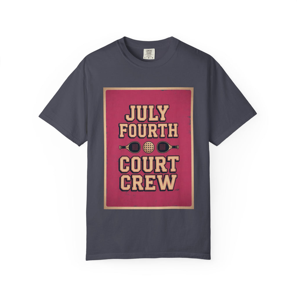Pickleball Shirt, Court Crew Fourth Of July, Patriotic Pickleball Club Tee, July 4th Pickleball Gift, Team Pickleball Shirt, USA Paddle Spo…