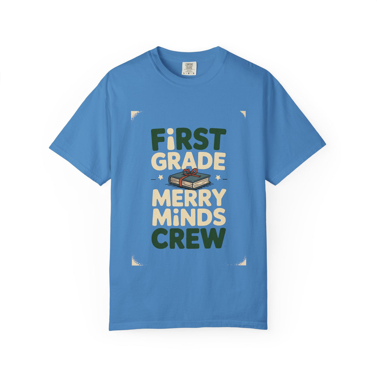 First Grade Teacher Shirt, Merry Minds Crew Tee, Christmas Teacher Gift, Holiday Teacher Squad Shirt, First Grade Christmas Group Tee, Teac…