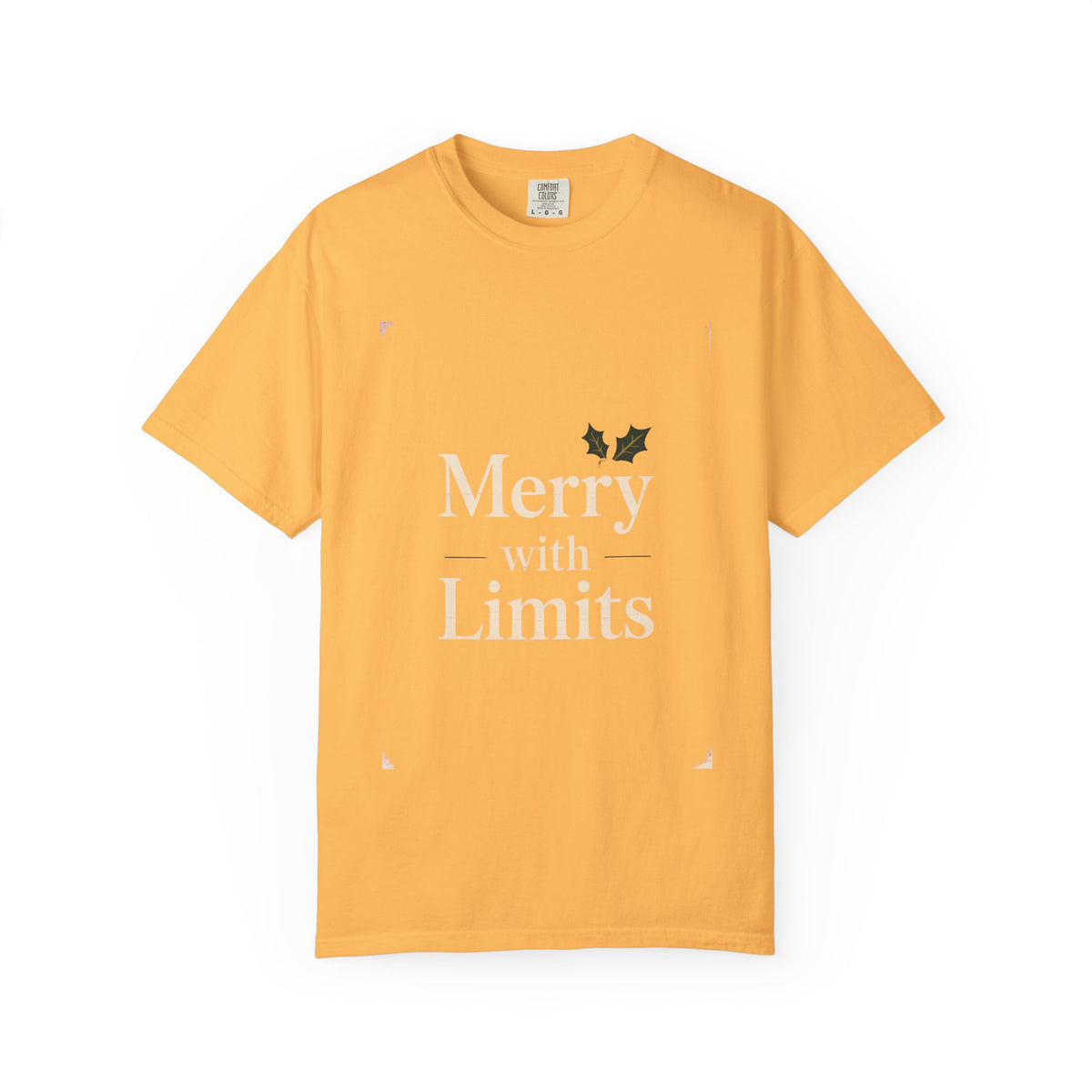 Merry With Limits Shirt, Funny Christmas Shirt For Busy Adults, Sarcastic Holiday Tee, Christmas Gift For Tired Adults, Funny Holiday Shirt…