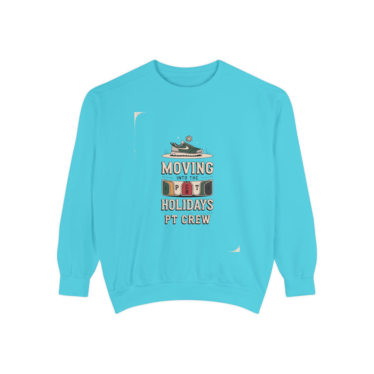 Physical Therapy Crew Sweatshirt, Moving Into The Holidays, PT Crew Christmas Gift, Physical Therapist Christmas Shirt, PT Squad Sweater
