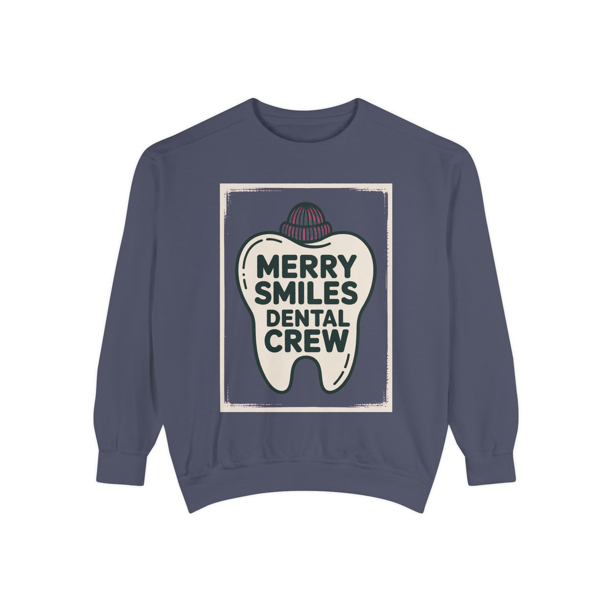 Dental Christmas Team Sweatshirt, Merry Smiles Dental Crew Gift, Christmas Gift For Dentist, Dental Office Holiday Sweatshirt, Dental Hygie…