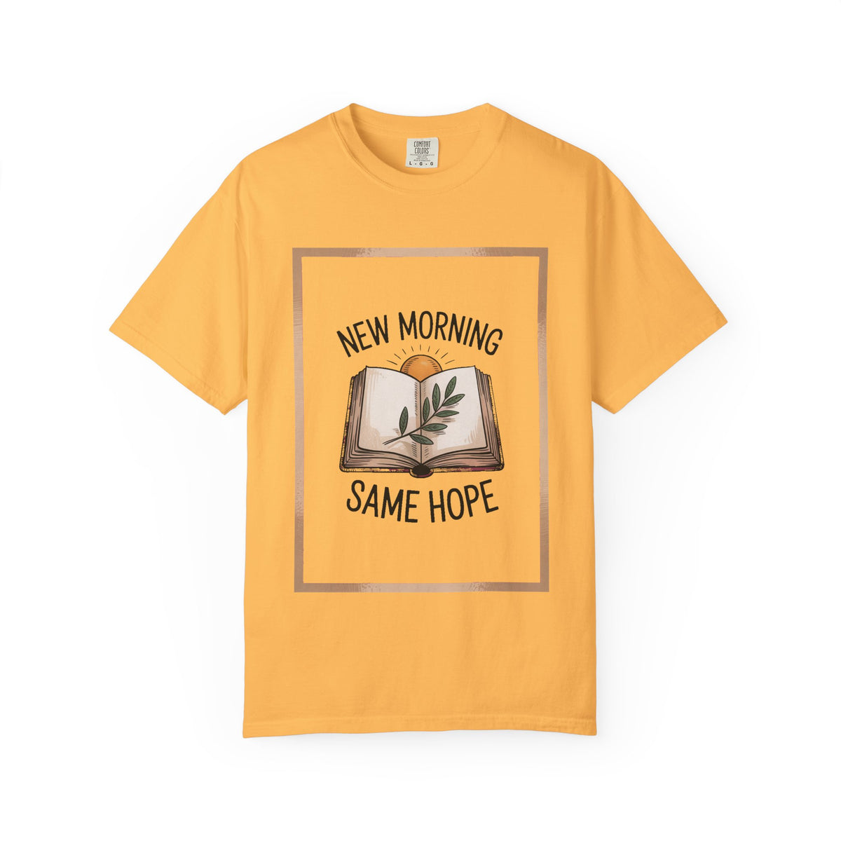Christian Encouragement Shirt, New Morning Same Hope Tee, Faith Based Gift, Inspirational Christian T-Shirt, Hope Quote Shirt, Positive Fai…