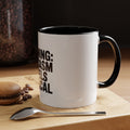 Warning Sarcasm Levels Critical Mug, Funny Sarcastic Coffee Mug, Sarcasm Quote Cup, Coworker Gift, Funny Office Mug