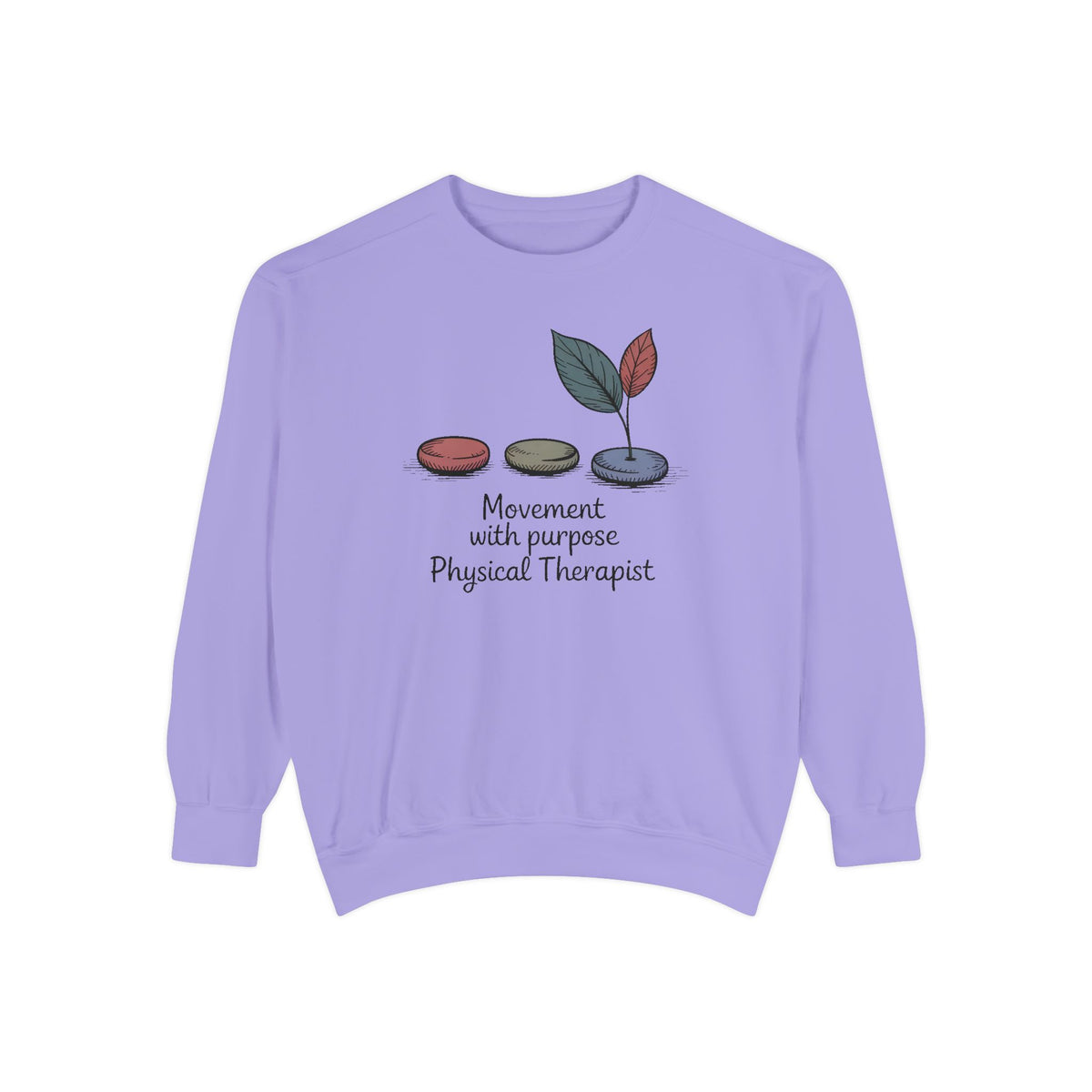 Physical Therapist Sweatshirt, Movement With Purpose Gift, PT Retirement Gift, Physical Therapy Grad Crewneck, PT Appreciation Gift