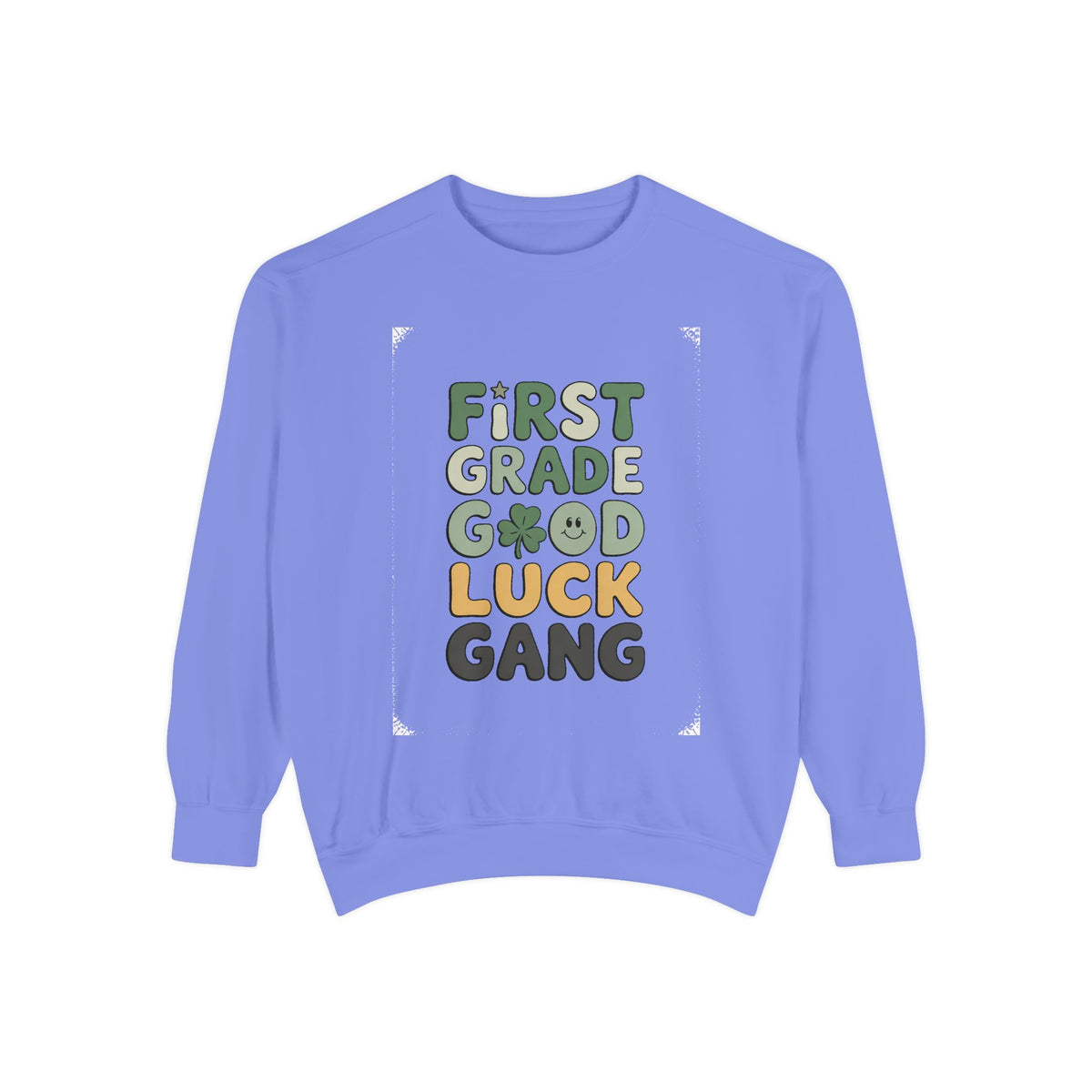 First Grade Teacher Sweatshirt, St Patrick's Day Good Luck Gang, First Grade Teacher Gift, Shamrock Teacher Crewneck, Lucky Teacher Tee