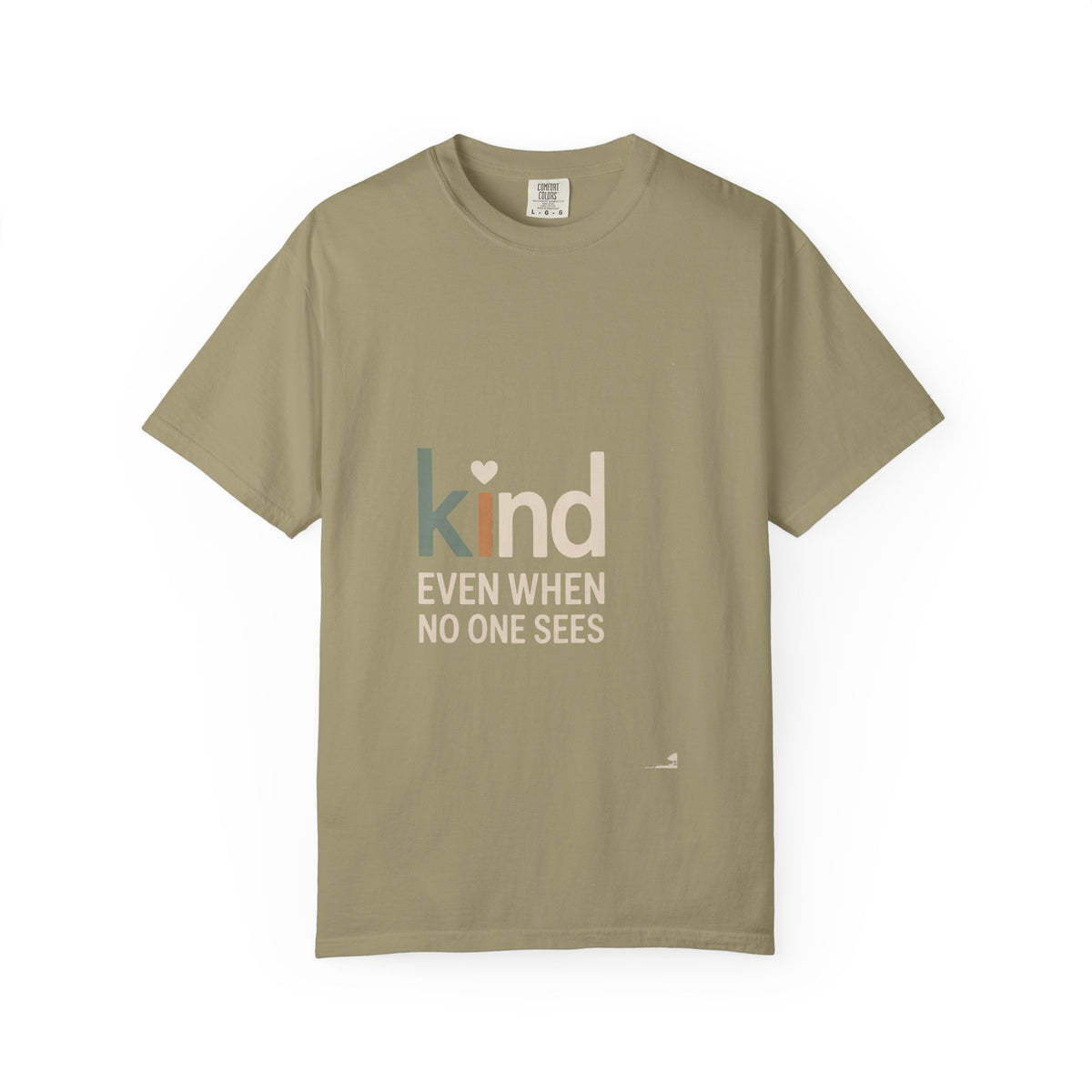 Be Kind Shirt, Kindness Gift For Her, Faith Based T-Shirt, Inspirational Christian Tee, Positive Message Shirt, Kind Even When No One Sees…