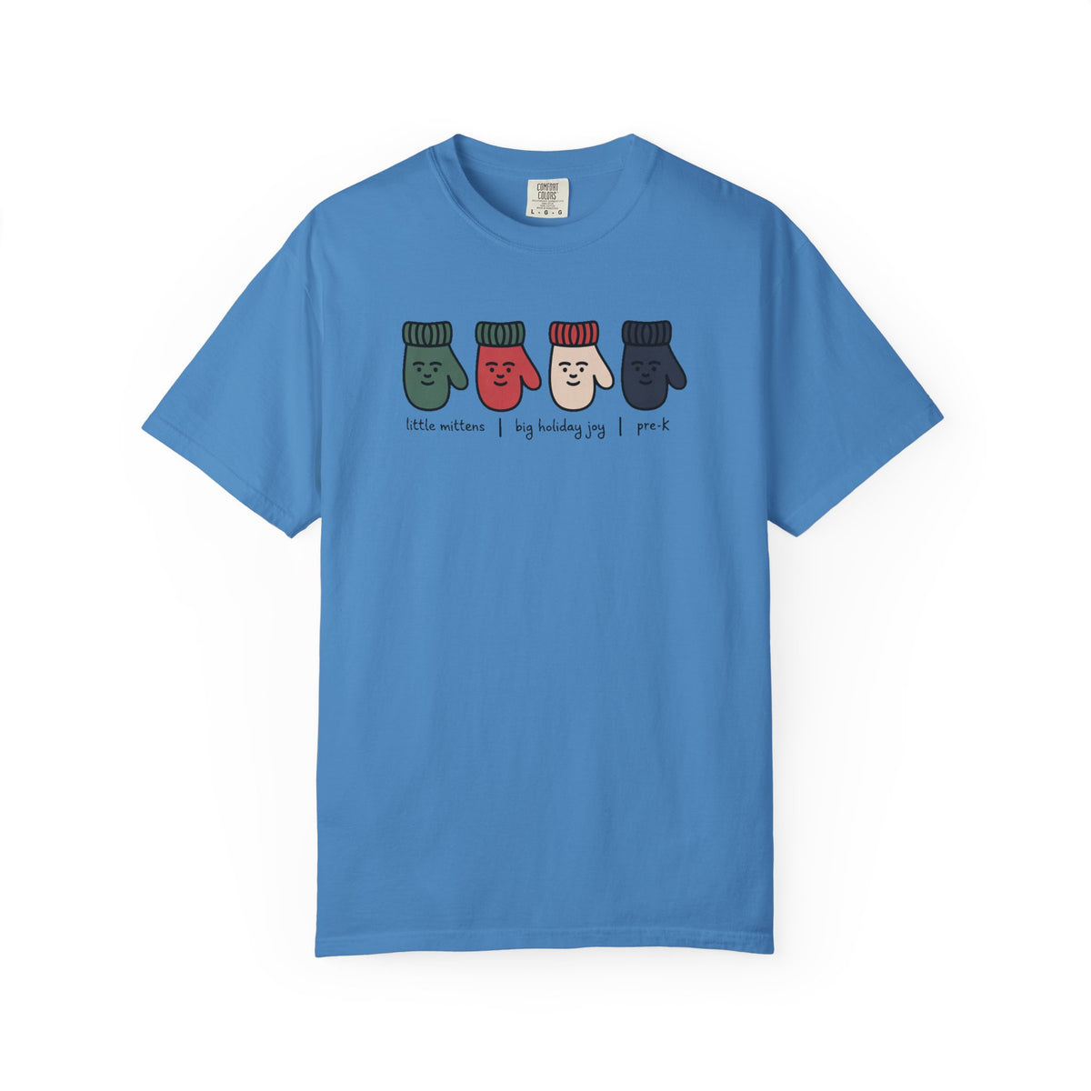 Pre-K Teacher Christmas Shirt, Little Mittens Big Holiday Joy, Preschool Staff Christmas Gift, Pre-K Christmas Crew Tee, Holiday Teacher Sh…
