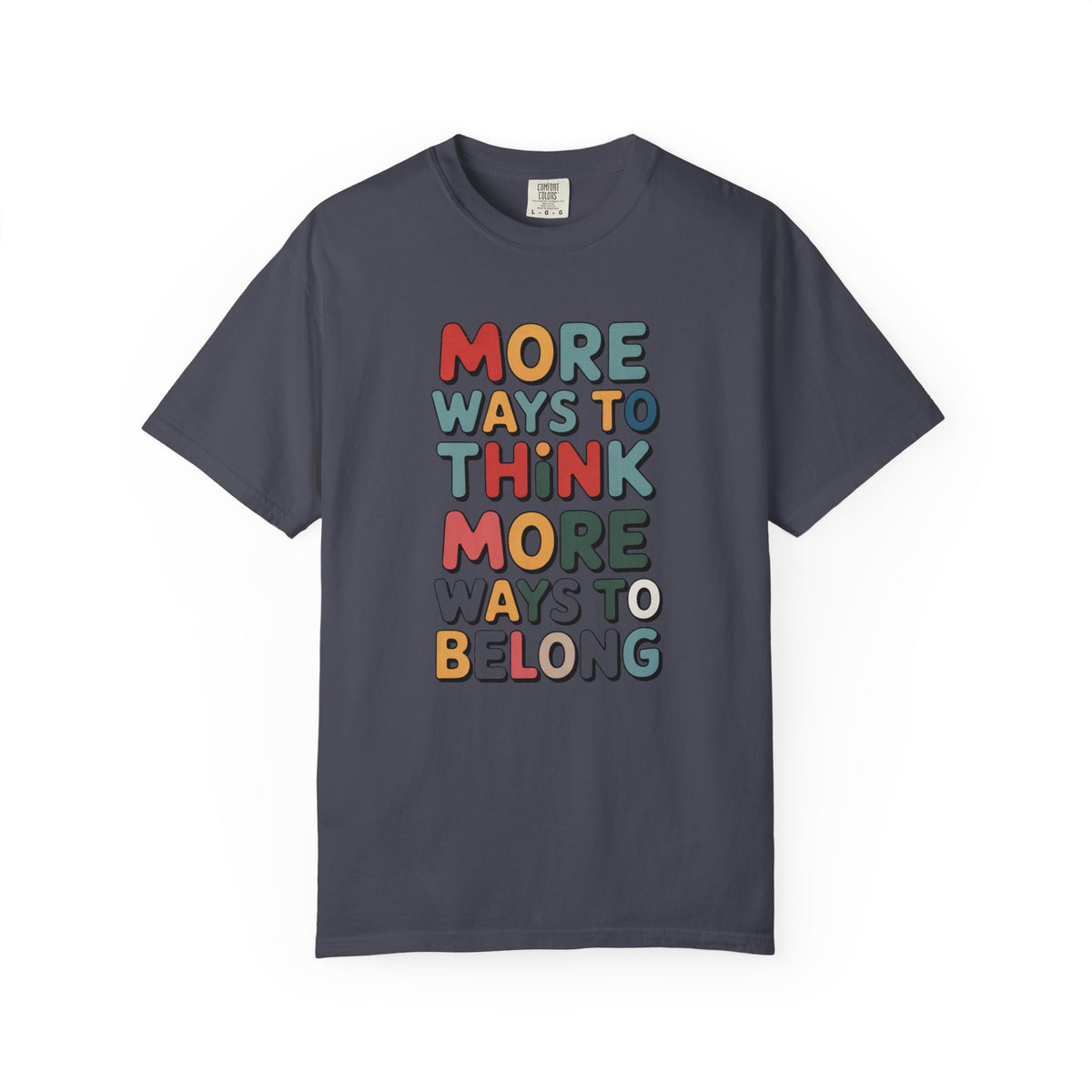 Autism Acceptance Shirt, Neurodiversity Gift, More Ways To Think Tee, Autism Awareness Shirt, Infinity Loop Support Shirt, Neurodivergent P…
