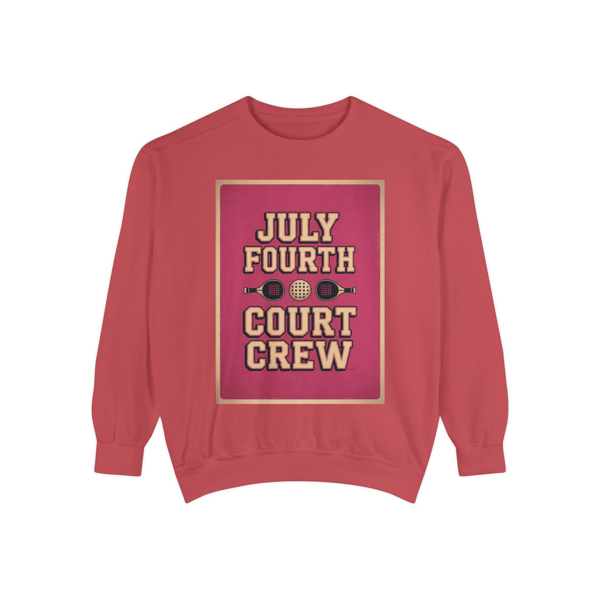 Pickleball Club Sweatshirt, Fourth Of July Gift For Pickleball Lovers, Court Crew Crewneck, Patriotic Pickleball Team Shirt, July 4th Sweat…