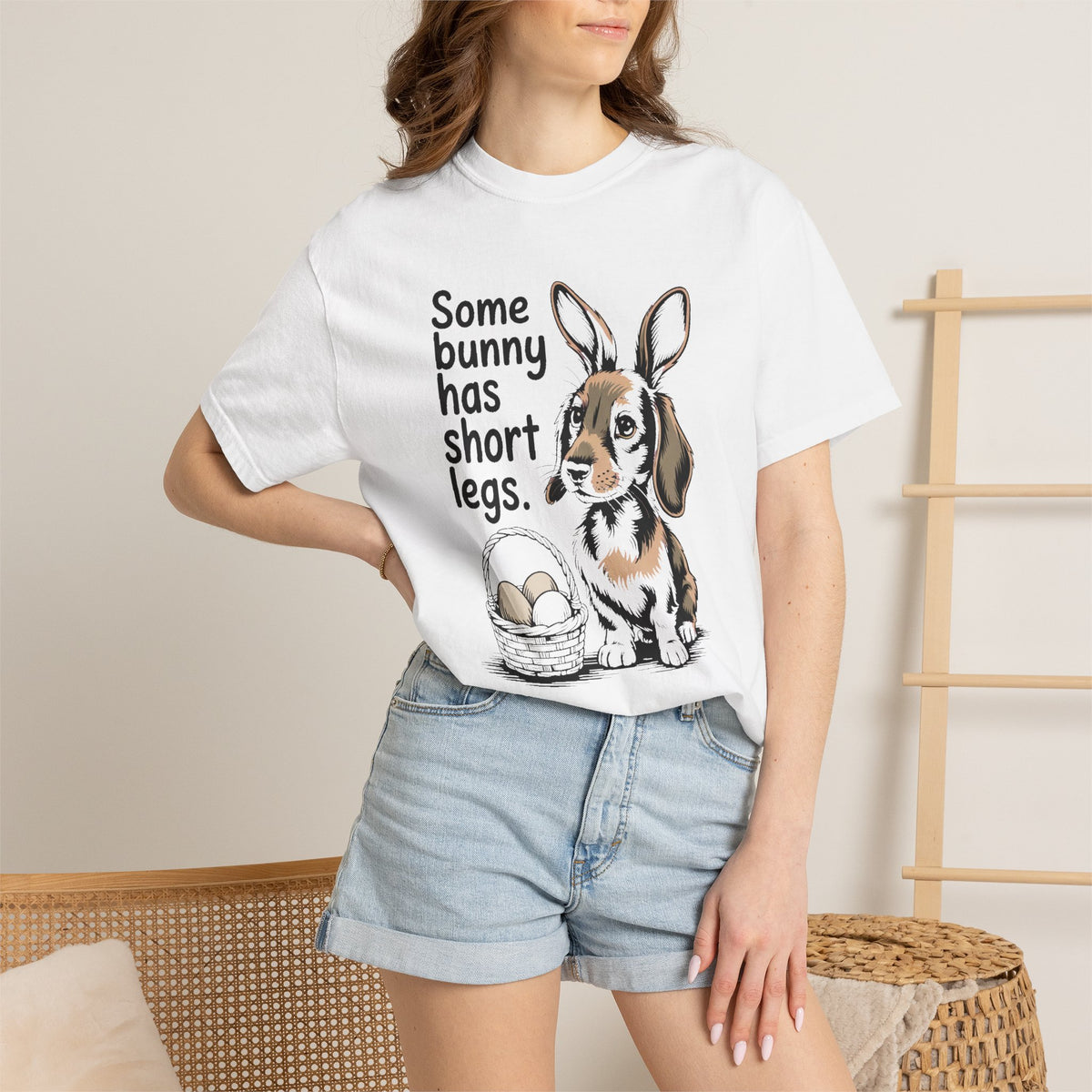 Dachshund Owner Easter Shirt, Some Bunny Has Short Legs, Funny Dachshund Gift For Dog Mom, Easter Bunny Dog Lover Tee