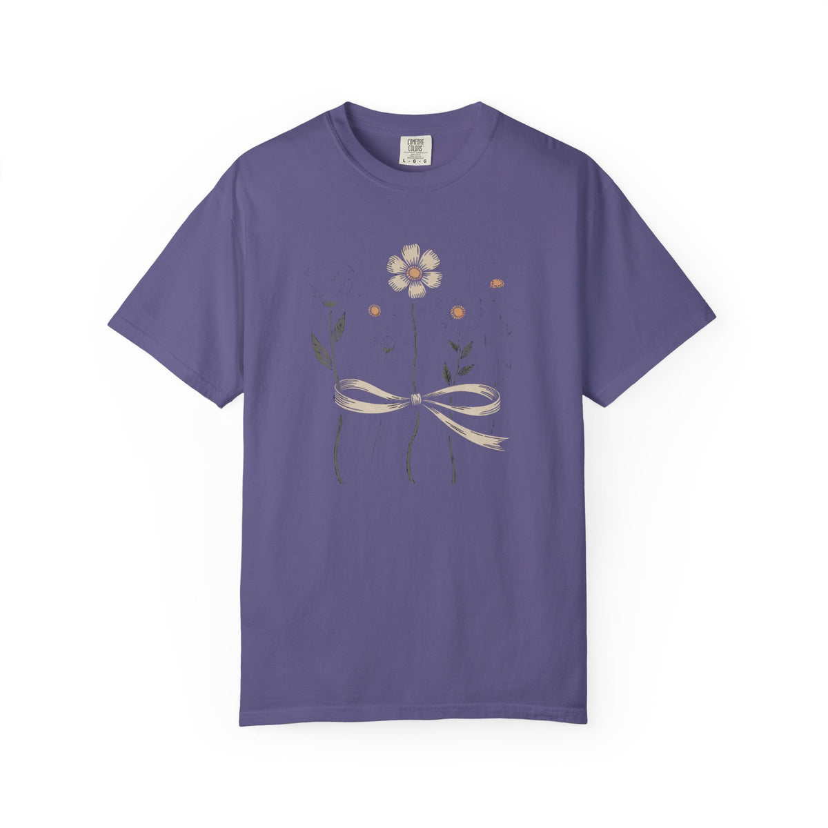 Flower Lover T-Shirt, Fourth of July Shirt, Patriotic Wildflower Tee, 4th of July Gift For Flower Lover, Americana Garden Shirt, Independen…