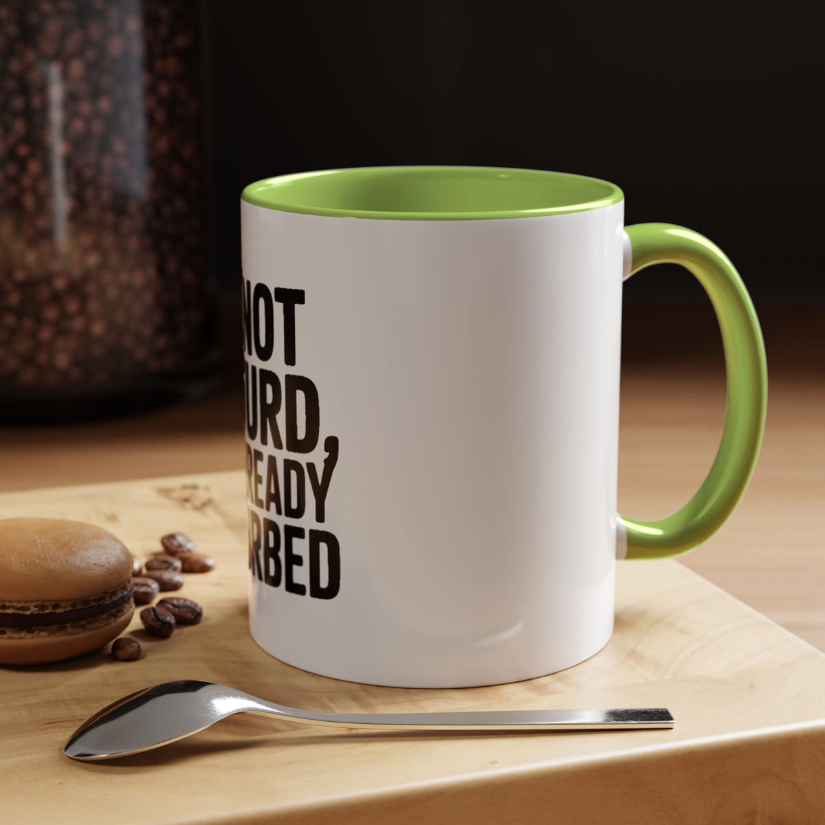 Do Not Disturb Already Disturbed Mug, Funny Sarcastic Coffee Mug, Introvert Gift, Bold Typography Mug, Funny Quote Coffee Cup